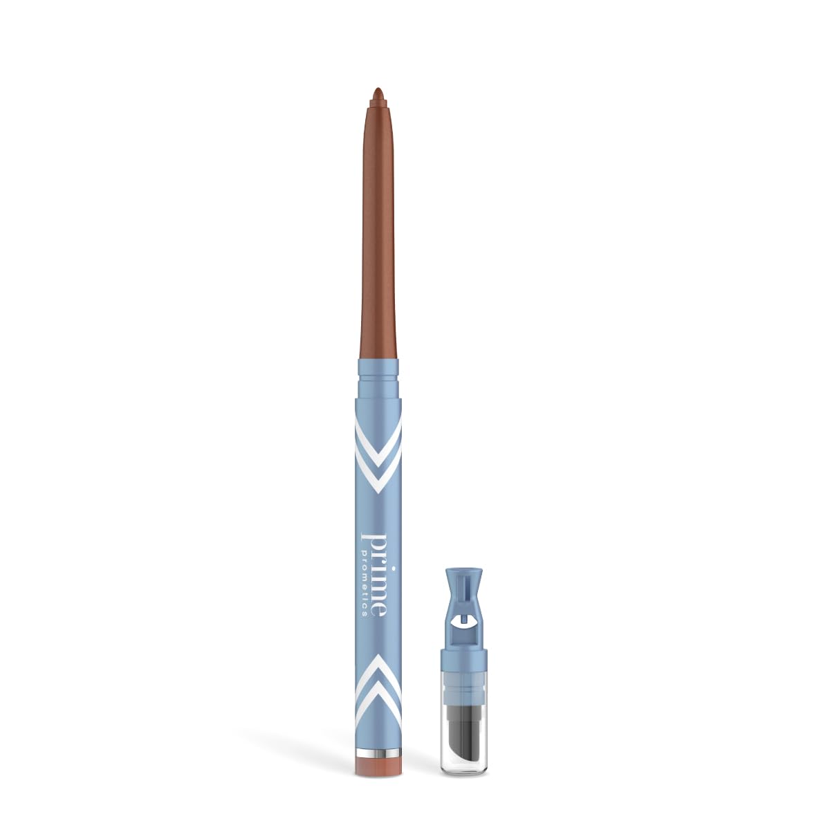 PrimeEyes Glide Eyeliner for Mature Women – Waterproof, Long-Stay and Mess-Proof – Gel Creme Texture, Discreet Sharpener and Effective Smudger (Mulberry)