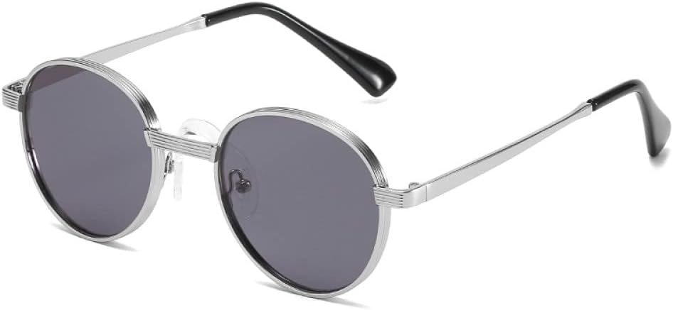OWOISS-Fashion Retro Sunglasses Men Round Vintage Glasses for Men/Women Luxury Sunglasses Men UV400 Lunette Soleil Homme