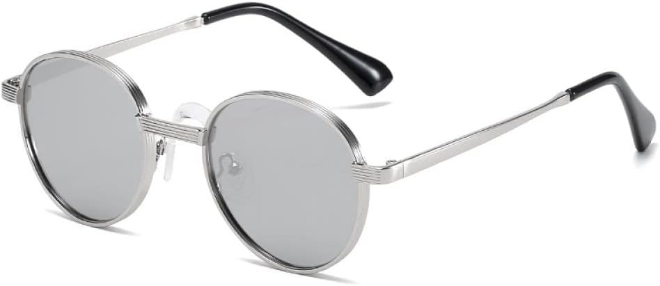 OWOISS-Fashion Retro Sunglasses Men Round Vintage Glasses for Men/Women Luxury Sunglasses Men UV400 Lunette Soleil Homme