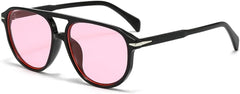 Retro Rivets Men Sunglasses Fashion Blue Orange Shades Uv400