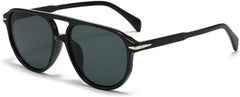 Retro Rivets Men Sunglasses Fashion Blue Orange Shades Uv400