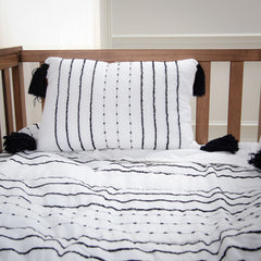 Rizzy Home Rowan Striped Decorative Sham - 12" X 18"