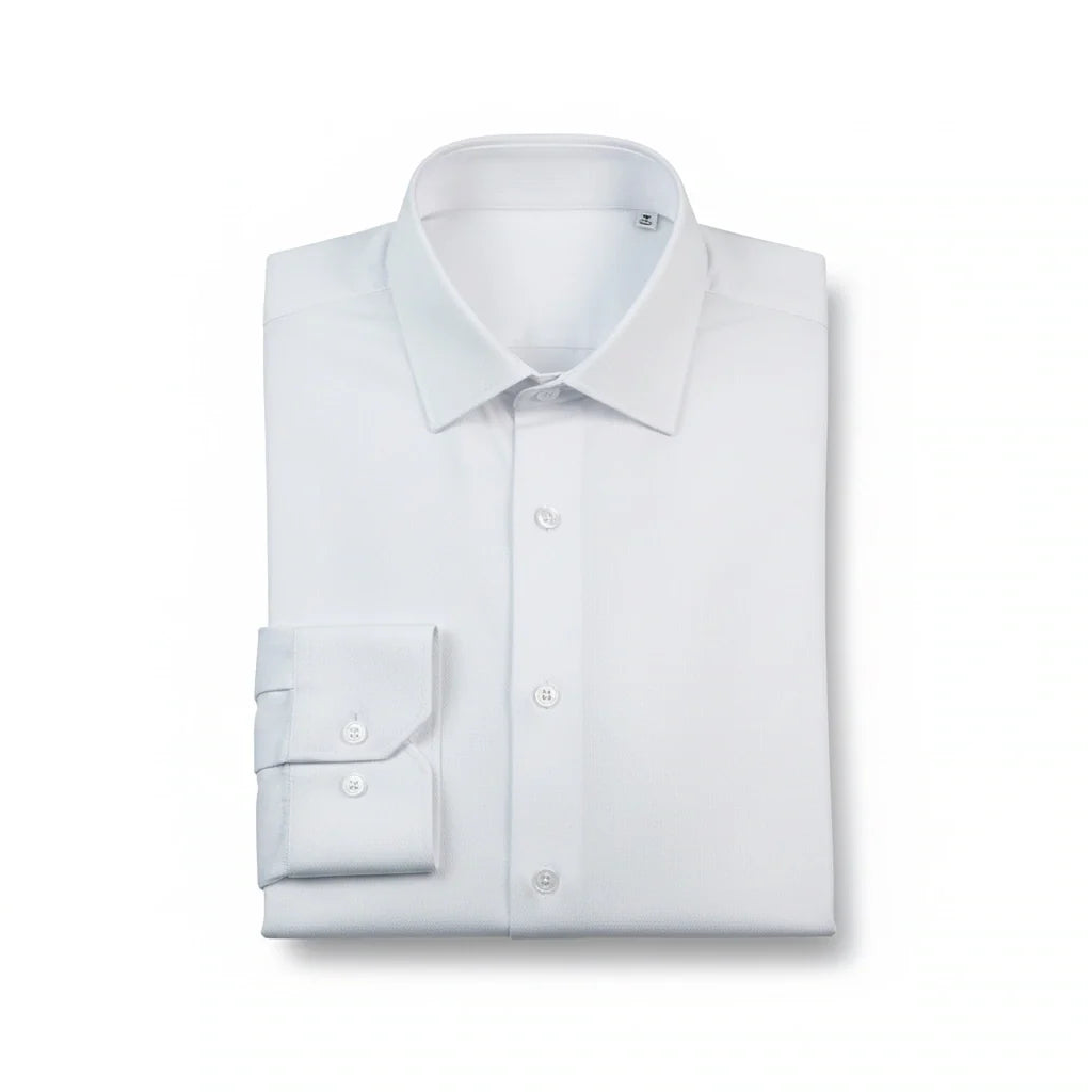 Ben Sherman Men's Basketweave Dobby Dress Shirt - Slim Fit
