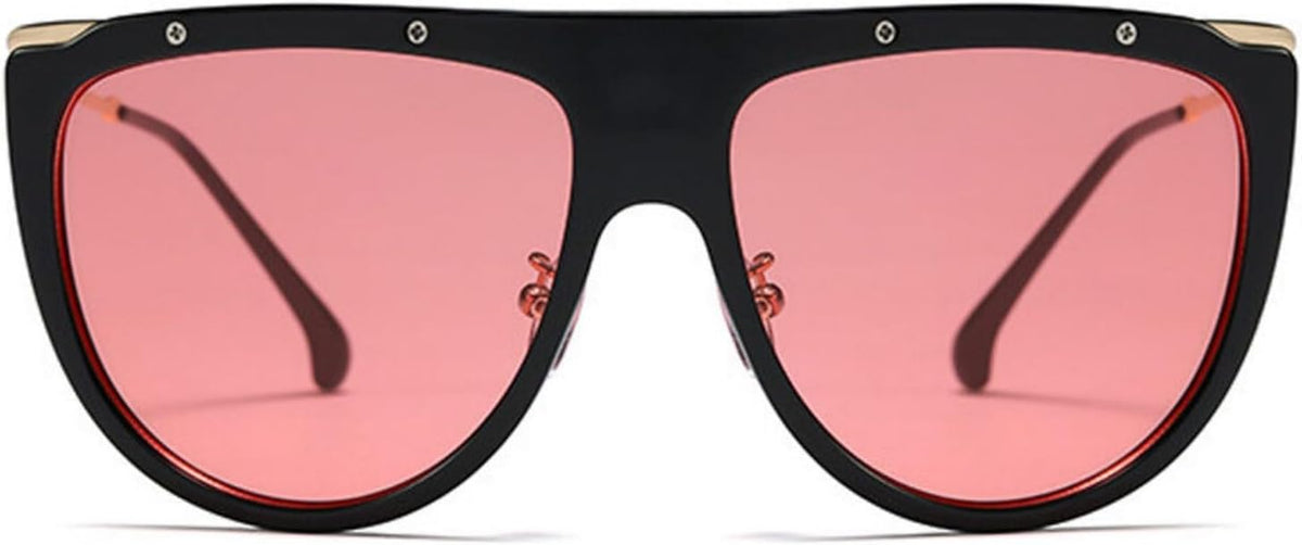 Retro TAC Polarized Aviator Oval Sunglasses TR-90 Frame Women Men Trendy Sunnies Driving Anti-Glare UV400 Protection