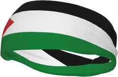 Cute Flag Sweatband Sports Headband Hair Accessories for Women Men Running Cycling Yoga Fitness Workout