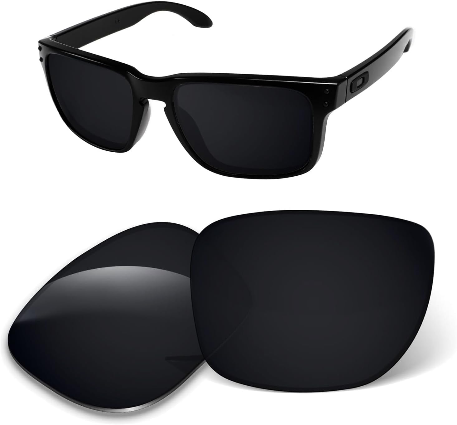 1.6MM Replacement Lenses Compatible With Oakley Holbrook XL OO9417 Sunglasses, Anti-Scratch and Impact Resistant