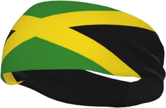 Cute Flag Sweatband Sports Headband Hair Accessories for Women Men Running Cycling Yoga Fitness Workout