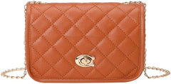 Small Quilted Crossbody Bags for Women Vintage Quilted Flap Bag Trendy Designer Mini Shoulder Bag Phone Purse with Chain