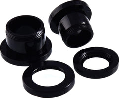 Gauge Earingings, 2PCS Black Hoop Gauge Earrings for Men, Earring Set Jewelry