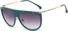 Retro TAC Polarized Aviator Oval Sunglasses TR-90 Frame Women Men Trendy Sunnies Driving Anti-Glare UV400 Protection
