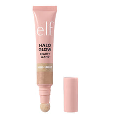 e.l.f. Halo Glow Highlight Beauty Wand, Liquid Highlighter Wand For Luminous, Glowing Skin, Buildable Formula, Vegan & Cruelty-free, IRL Angel