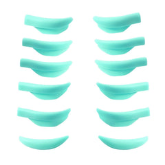 Korean Lash Lift Shields Asian Flat Shields 1mm Thin Lash Lift Pad For NO.1 Perm Soften Eyelashes Lash Lifting Pads For Salon Usage Flatter Rods For Perming Lashes Thoroughly (Gold)