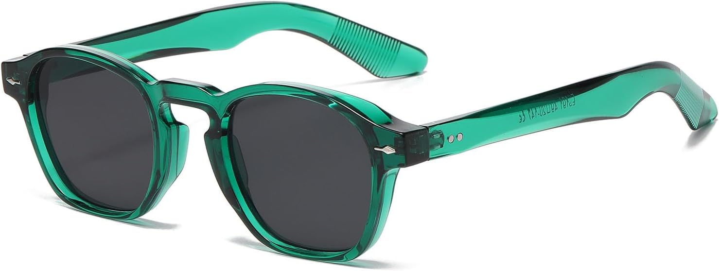 Gleyemor Fashion Sunglasses for Men Women Tortoise Shell Sunglasses Trendy Unisex Style UV400 Protection Shades