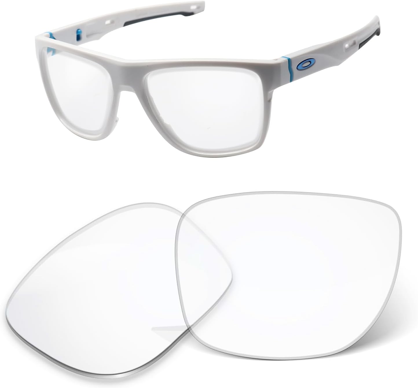 1.6MM Replacement Lenses Compatible With Oakley Crossrange XL OO9360 Sunglasses, Anti-Scratch and Impact Resistant