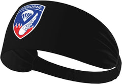 187th Infantry Regiment Airborne Sweat Headbands for Men, Non-Slip Headband,Sports Workout Head Wrap for Running Tennis Gym, Moisture Wicking Stretchable