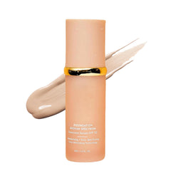 Bio 4 in 1 Foundation Liquid- Hydrating Medium full coverage concealer with, foundation 4 in 1 - light spectrum SPF 50+ (1PCS)
