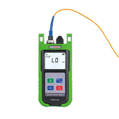 Komshine Fiber Power Meter KPV-53 OPM -70~+6dbm Wavelength: 850/980/1300/1310/1490/1550/1625nm Built in Visual Fault Locator 5-8km Support Self-Calibration Medidor de potencia de fibra óptica
