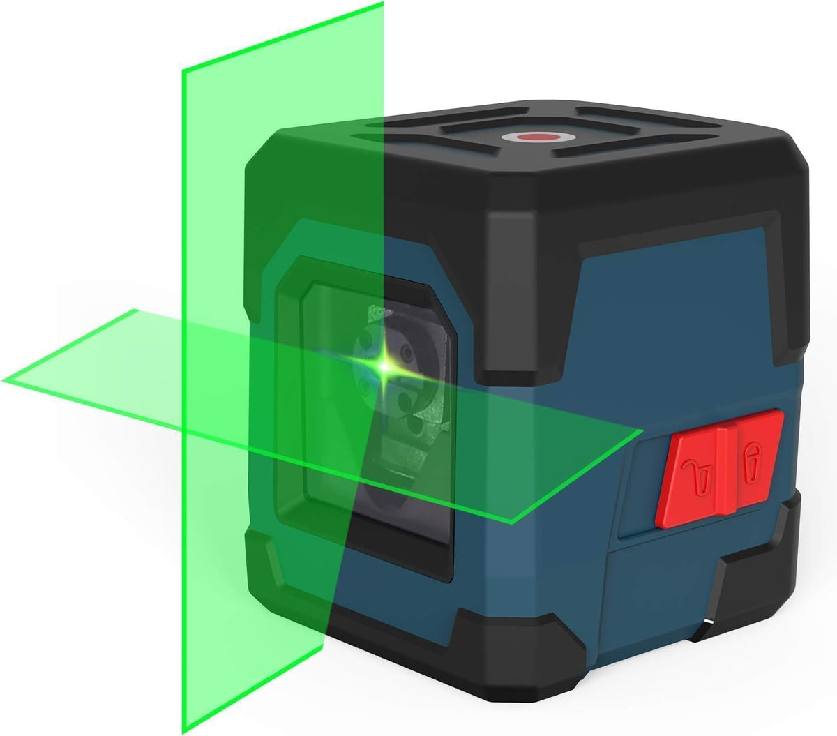Laser Level, RockSeed Cross Line Laser with Self-Leveling, Vertical and Horizontal Line, Rotatable 360 Degree, Carrying Pouch, Battery Included (Green with 47 inch Tripod)