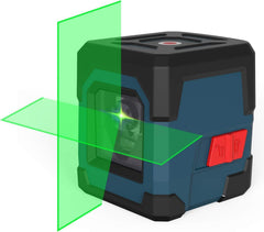 Laser Level, RockSeed Cross Line Laser with Self-Leveling, Vertical and Horizontal Line, Rotatable 360 Degree, Carrying Pouch, Battery Included (Green with 47 inch Tripod)