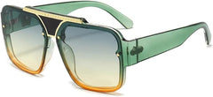Frame Sunglasses For Men Women Retro Vintage Driving UV Protection Sun Glasses Eyewear