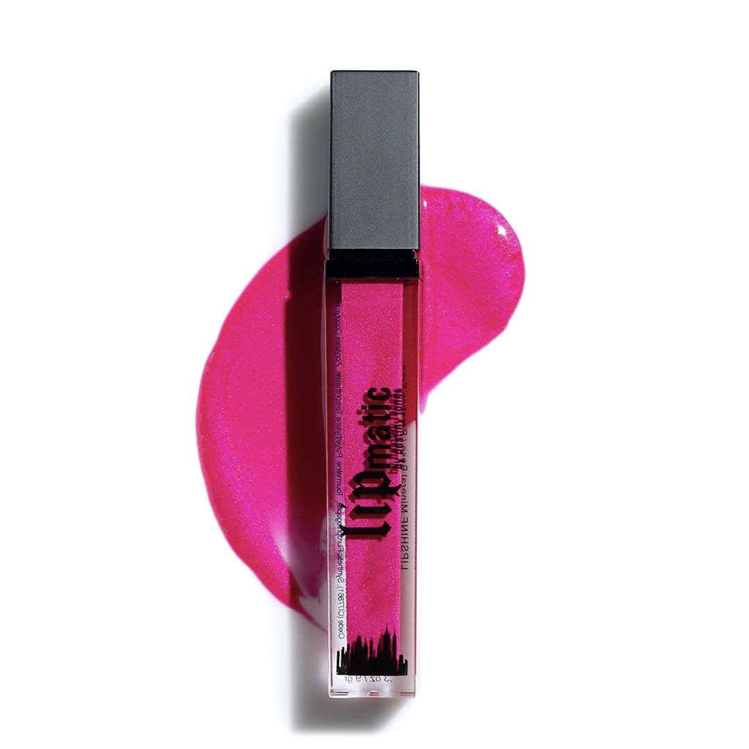 LipMatic Honey Hustle LipShine- Moisturizing Vitamin E Lip Makeup for Women, Beeswax and Natural Organic Ingredients, Long-Lasting Lip Gloss, High-Definition Shine Finish, Cruelty & Paraben Free