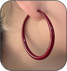 Neon Hoop Earrings for Women Exaggerated 80s 90s Colorful Chunky Statement Hoops Earring Lightweight Hypoallergenic Big Hoops for Glow Party Outfits Y2k Jewelry Accessories