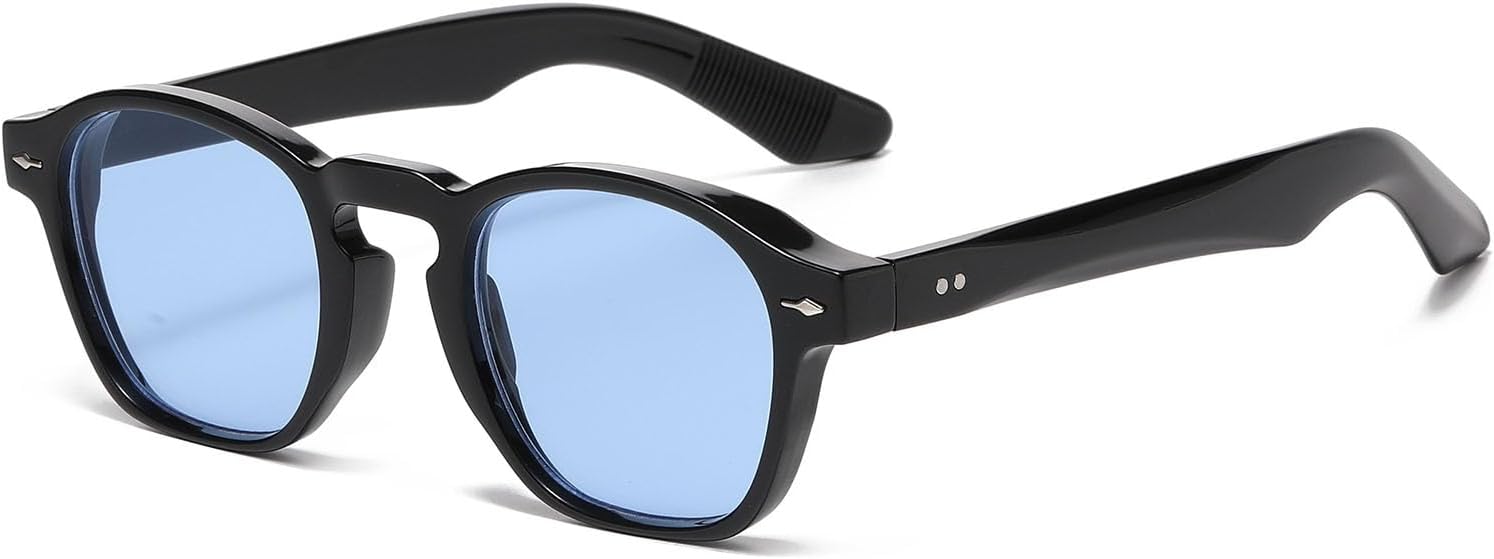 Gleyemor Fashion Sunglasses for Men Women Tortoise Shell Sunglasses Trendy Unisex Style UV400 Protection Shades
