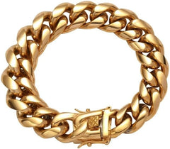 Cuban link bracelet for men 14mm Stainless Steel Bracelet cuban link chain Bracelet Men's Bracelets SB006-N40