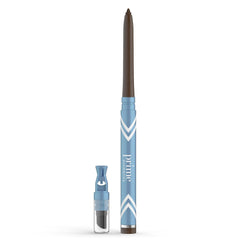 PrimeEyes Glide Eyeliner for Mature Women – Waterproof, Long-Stay and Mess-Proof – Gel Creme Texture, Discreet Sharpener and Effective Smudger (Mulberry)
