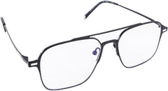 Magnetic Glasses - Ultra Magnetic Lenses, Metal Frame with 2 Interchangeable Lenses (Yellow & Black) + Case