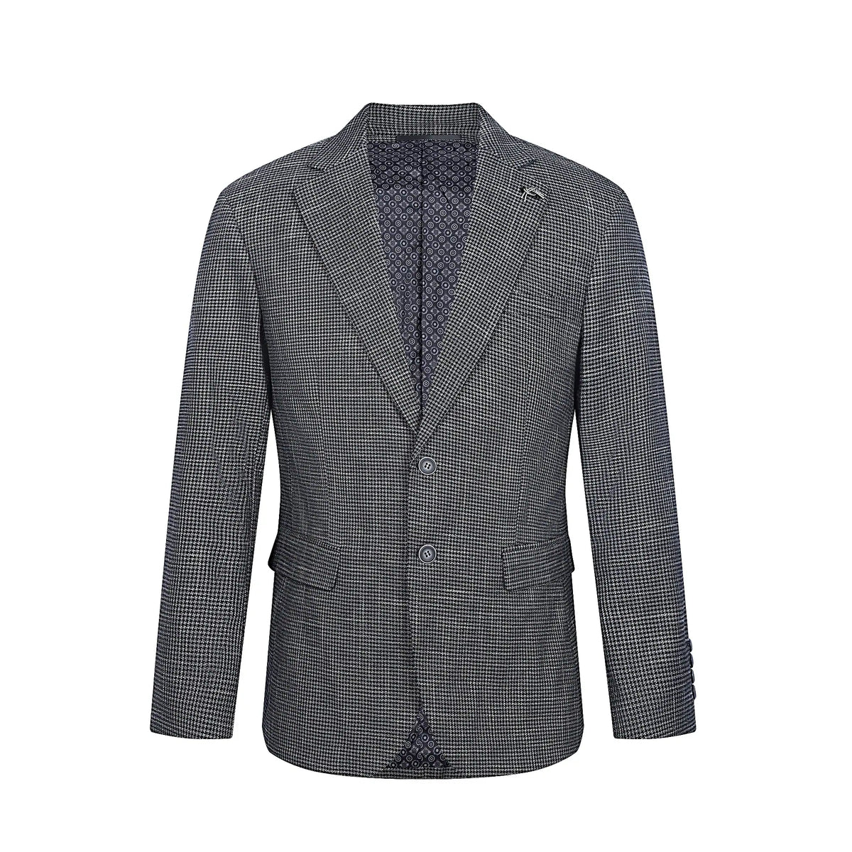 Tahari Slim Fit Houndstooth Blazer