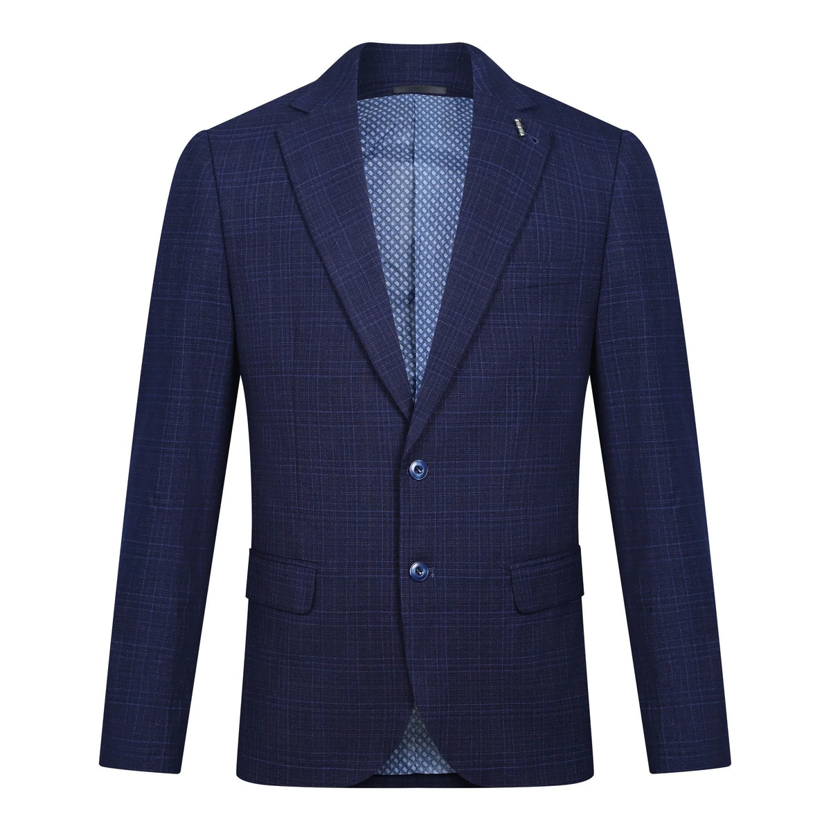 Tahari Slim Fit Plaid Blazer
