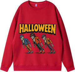 Retro Halloween Dacing Party Sweatshirt - Horror Halloween Sublimation Design Shirt