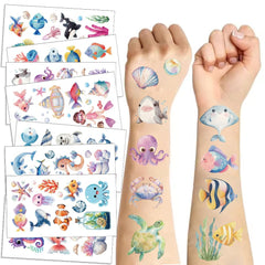 20sheet(120+patterns) Alpaca Temporary Tattoos,Mexican Themed Fiesta Cactus Birthday Party Decorations Supplies Favors Cute Bolivian Peru Alpaca Tattoo Stickers Gifts For Kids School Prizes Carniva