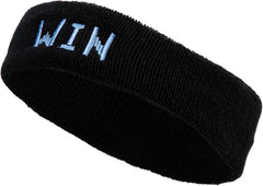 Pixel Win Embroidered Head Bands Terry
