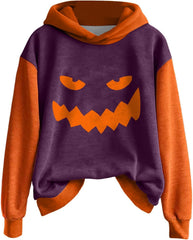 Pumpkin Sweatshirt For Women Halloween Sweatshirts For Women Graphic Crewneck Sweatshirts Fall Outfits