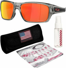OAKLEY TURBINE OO9263 Rectangle Shape Sunglasses With Official Eyewear Kit
