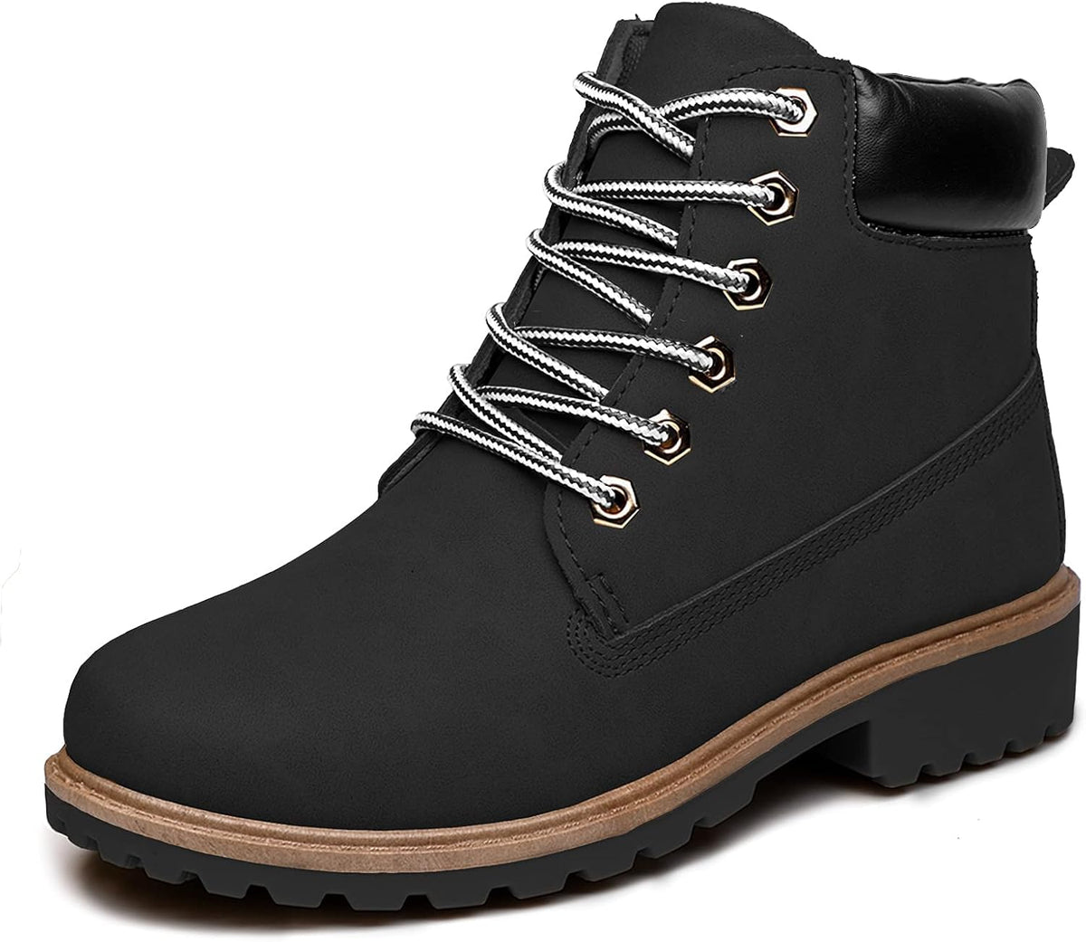 Women's Work Boots Hiking - Waterproof Outdoor Construction Motorcycle Combat