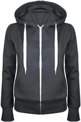 Zip Up Jackets For Women Fleece Hoodies Lightweight Long Sleeve Hooded Sweatshirt Fall Winter Casual Athletic Coat