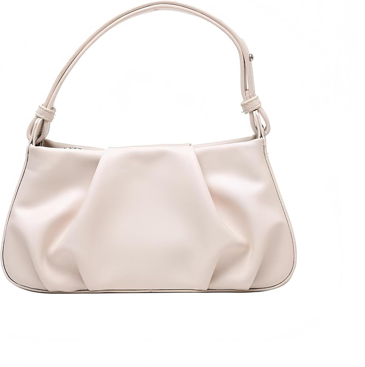 Small Shoulder Purse for Women Trendy Leather Purse Soft Cloud Clutch Handbag