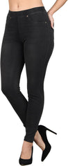 Lildy Women's Denim Jeggings, Stretchable Cotton Blend