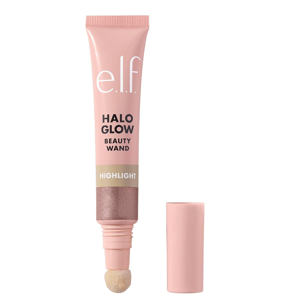 e.l.f. Halo Glow Highlight Beauty Wand, Liquid Highlighter Wand For Luminous, Glowing Skin, Buildable Formula, Vegan & Cruelty-free, IRL Angel