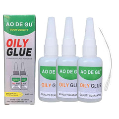 Oily Glue Ao De Gu, Ao De Gu Welding High-Strength Oily Glue, Instant Bonding, Strong Adhesion, Repairs Last Long Time for Metal, Wood, Ceramics,Leather, Glass (2, 20ML)