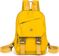 Eslcorri Women Mini Backpack Small Nylon Crossbody Sling bags 2 in 1 Lightweight Shoulder Purse Casual Chest Bag Convertible Cute Day pack for Travel, Sport, Outdoor Trip & Everyday Use -Red