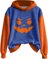 Pumpkin Sweatshirt For Women Halloween Sweatshirts For Women Graphic Crewneck Sweatshirts Fall Outfits