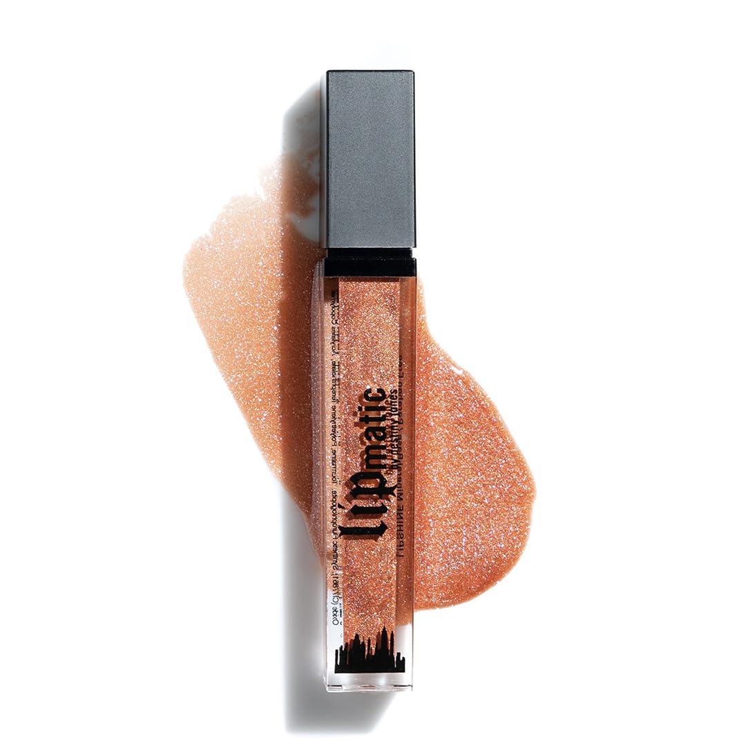 LipMatic Honey Hustle LipShine- Moisturizing Vitamin E Lip Makeup for Women, Beeswax and Natural Organic Ingredients, Long-Lasting Lip Gloss, High-Definition Shine Finish, Cruelty & Paraben Free