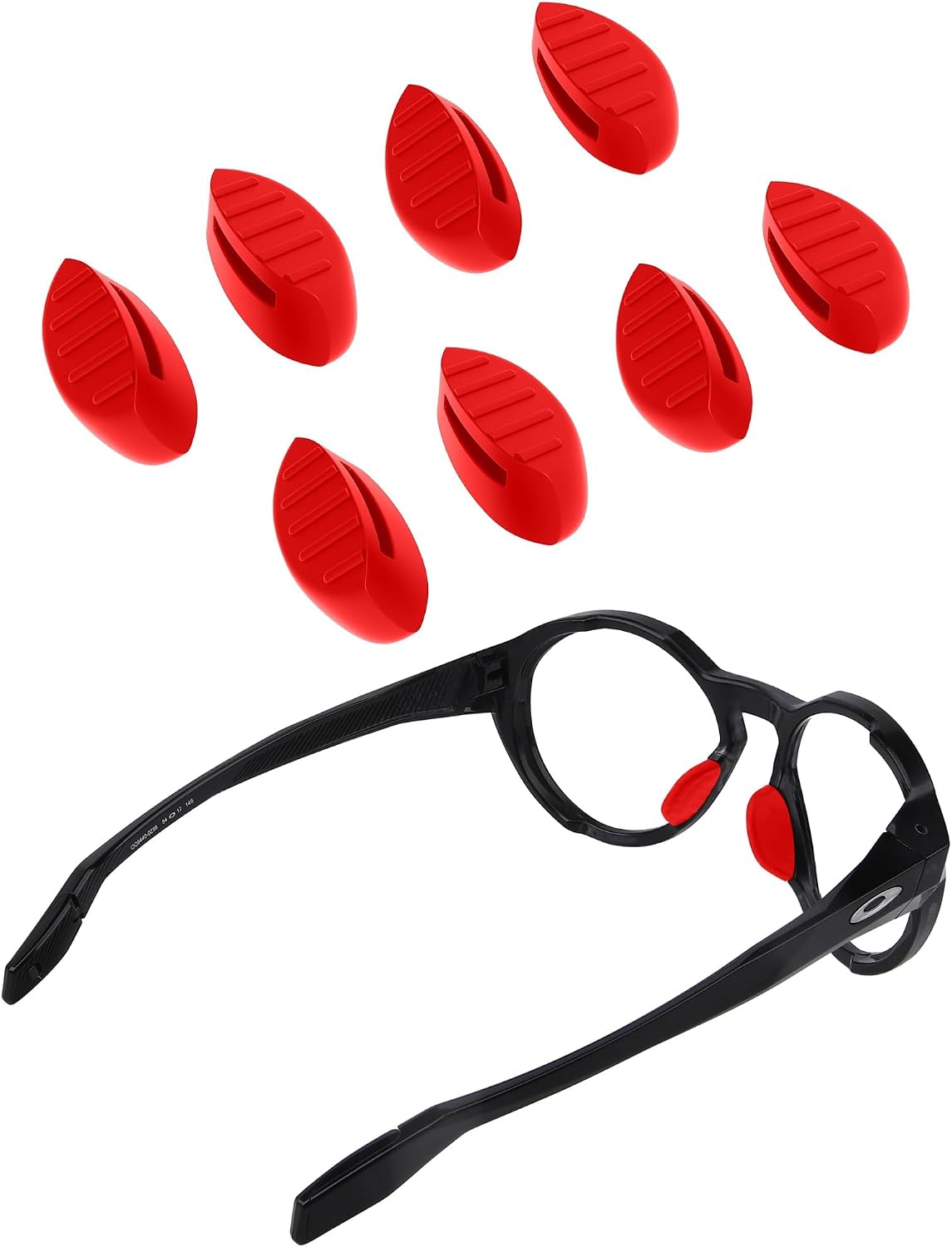 SAUCER Replacement Nose Pieces Pads for Oakley Forager OO9421 Sunglasses