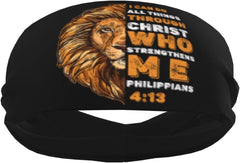 Jesus is My All My Everything Sports Headbands for Women Wicking Workout Sweatbands for Men Absorbent and Quick-Drying