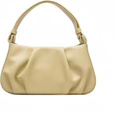Small Shoulder Purse for Women Trendy Leather Purse Soft Cloud Clutch Handbag