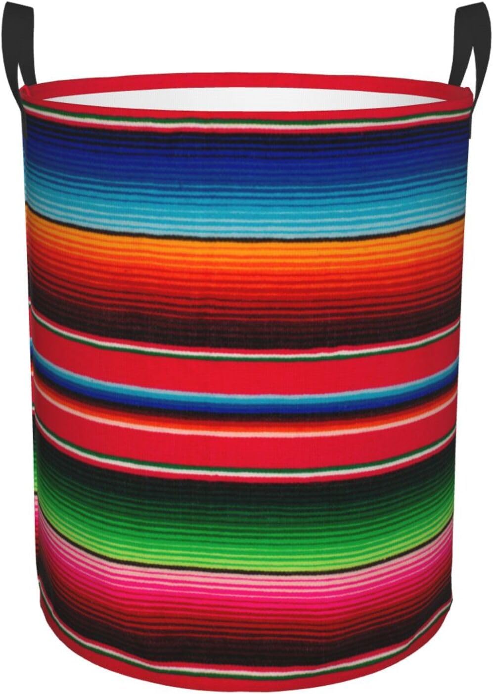 Laundry Basket Music Rock Drum Laundry Hamper Waterproof Idea Hampers for Laundry,Large Collapsible Laundry Baskets with Handle Suitable for Bedroom Bathroom Utility Room Kitchen